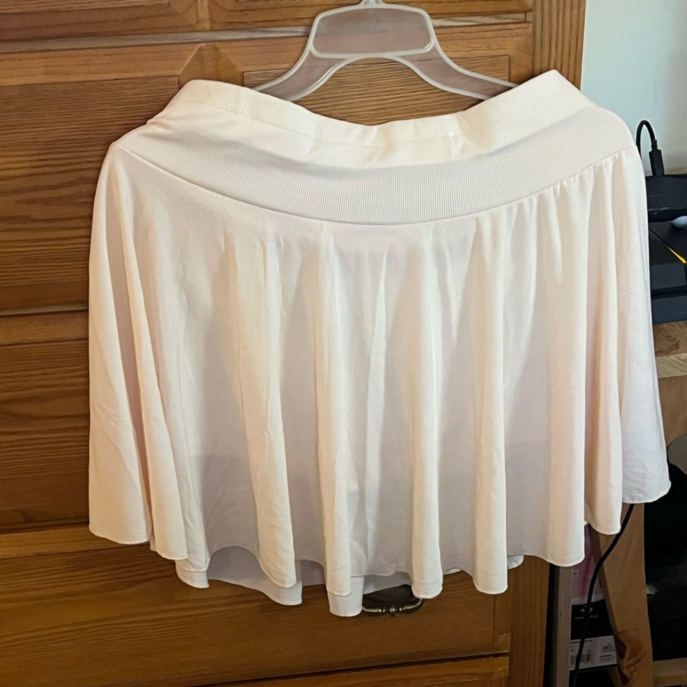 Elegant Cream Skort